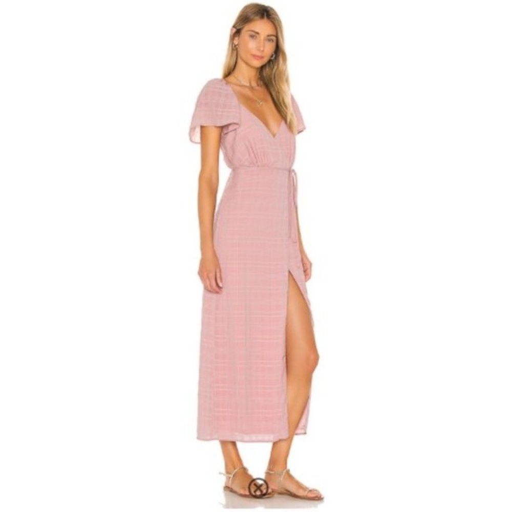 NWT Privacy Please Cassidy Pink Maxi Dress - Medium